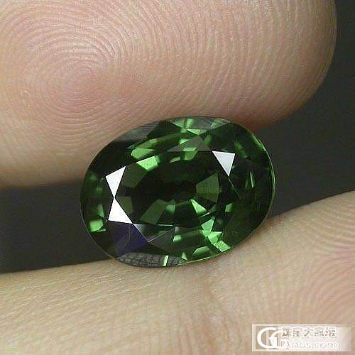 上一枚斯里兰卡绿色蓝宝石4.1ct_蓝宝石