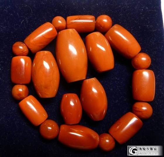 再秀一串桶珠手串_南红