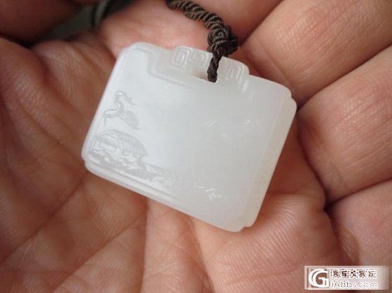 请各位大师给掌掌眼，看看这个牌子怎么样？_和田玉