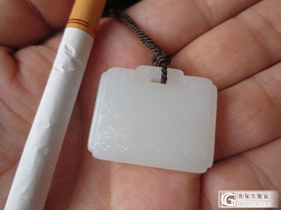 请各位大师给掌掌眼，看看这个牌子怎么样？_和田玉