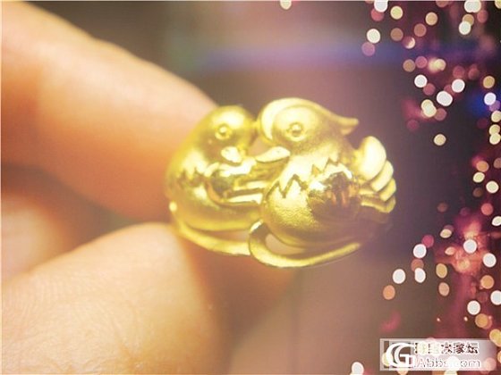 介个，介个，不能算是败金啦~~_吊坠戒指金