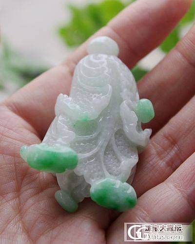 翡翠花件，圣诞前一贴_翡翠
