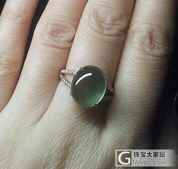 刚做好的戒指，酱油贵出三倍！_刻面宝石葡萄石