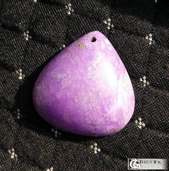 低价舒具来：粉紫樱花大胖水滴_宝石