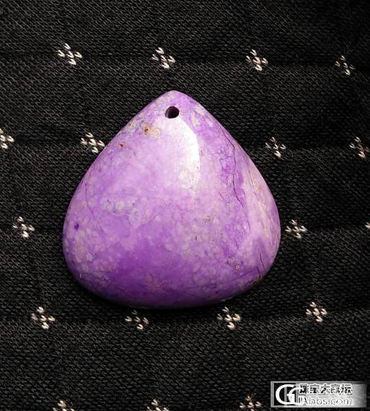低价舒具来：粉紫樱花大胖水滴_宝石