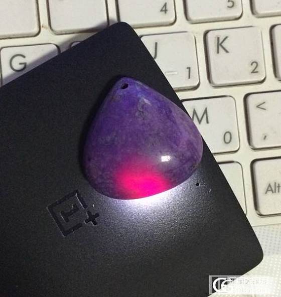 低价舒具来：粉紫樱花大胖水滴_宝石