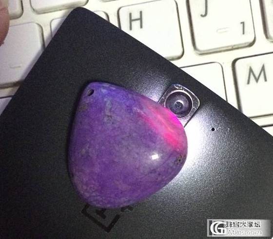 低价舒具来：粉紫樱花大胖水滴_宝石
