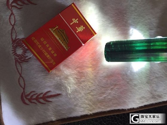 神器，蔚蓝碧玺INDIGOLITE,检测结果出来了，天然蔚蓝碧玺1445克拉，太..._刻面宝石碧玺
