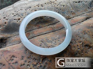 已大刀求秒！老坑冰糯冰化地白条手镯保A58圈口加一个甜绿真金真钻戒指_翡翠