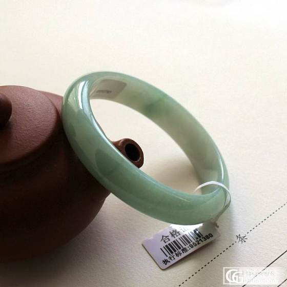 【御风堂翡翠】圣诞节一贴，冰糯手镯_翡翠