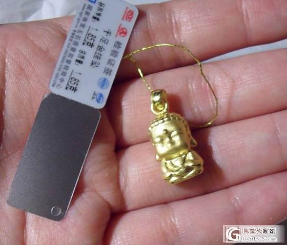 3D硬金: 禅思 吊坠 还图了，有闪必还_吊坠金福利社