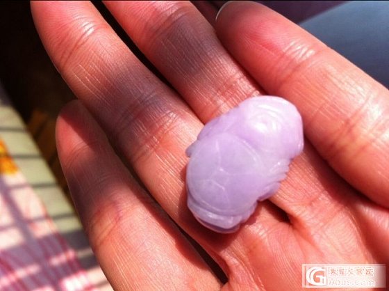 小小紫罗兰！_花件翡翠