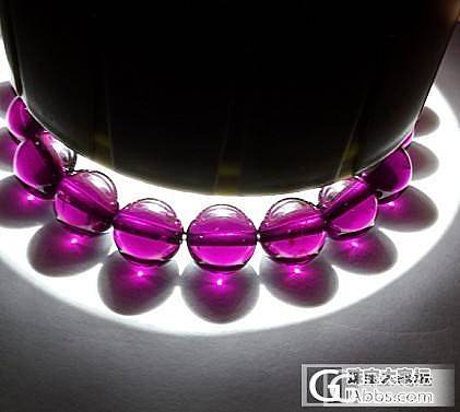 新收的紫牙乌，10mm的大珠，是否满足了呢？_珠串石榴石