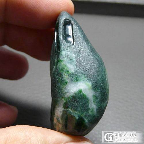 求高手长眼  大块的 原石  怎样？_半成品翡翠
