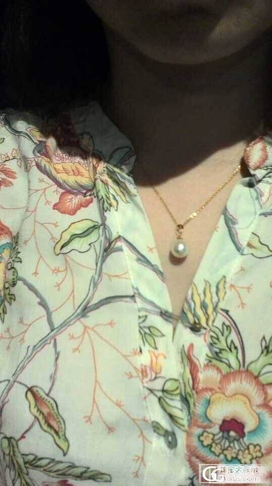 到期重发。有上身照。翡翠戒指珍珠项链黄金耳环齐转_翡翠
