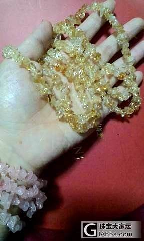 有跟我一样，So喜欢彩色石头做毛衣链的嘛_宝石