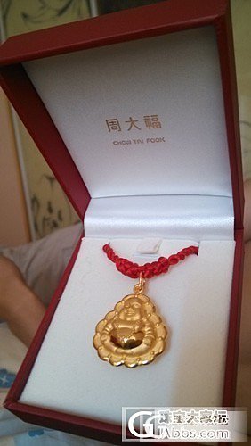 刚买就降价了...._吊坠金