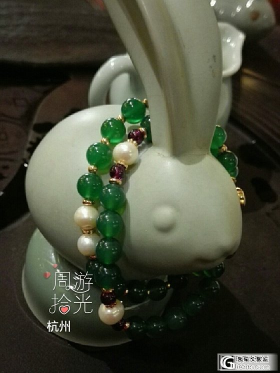 买不起高货翡翠，弄个满绿代替品，哈哈_工艺
