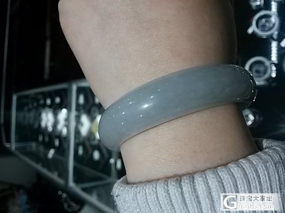 刚入手的手镯和小绿蛋_翡翠