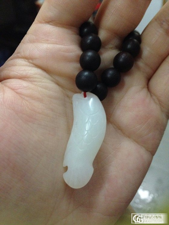转俄白玉小鱼_玉石