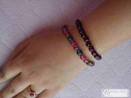 还图：水晶篇，青金与紫牙_珠串青金石水晶石榴石福利社
