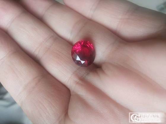 刚磨好的红碧玺_刻面宝石碧玺