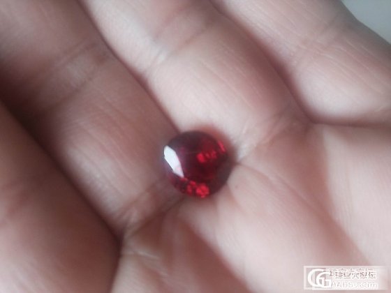 刚磨好的红碧玺_刻面宝石碧玺