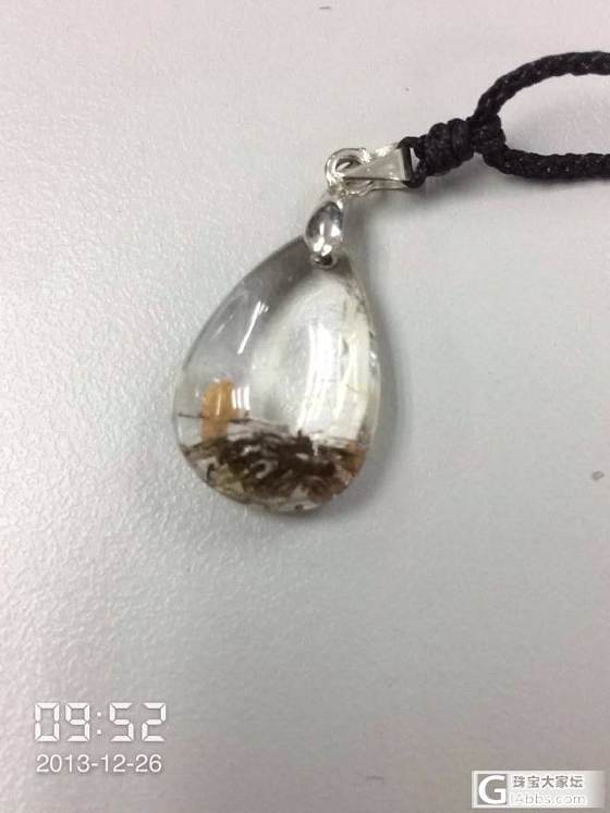 朋友的连涟潑，就是晶体小了点，高手估个价_宝石