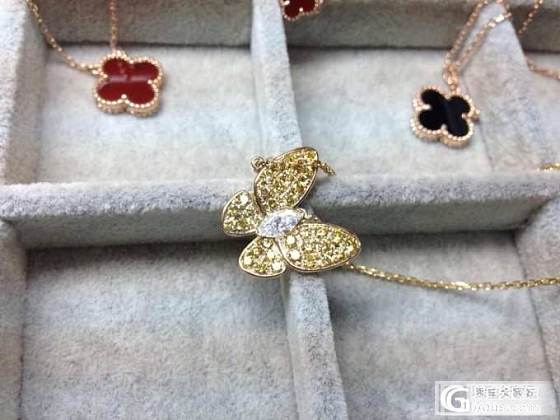 【Gabriel 臻宝】18K金镶钻 蝴蝶项链  高端首饰定制 推广价分享_钻石