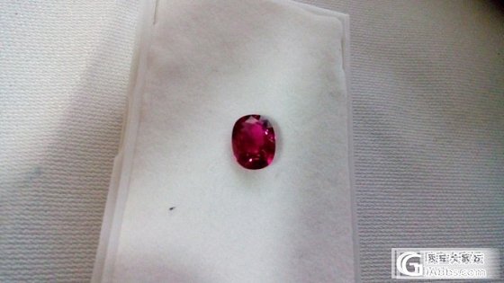 1.45ct红碧玺一枚_刻面宝石碧玺