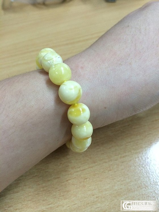 团白蜜108 和 花白手链_珠宝