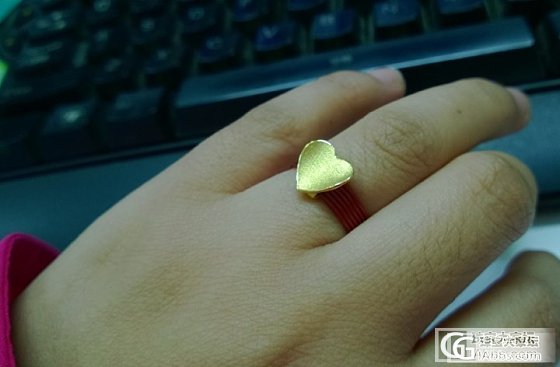 抢来的可爱福利金，小戒指，小心心~_戒指金福利社