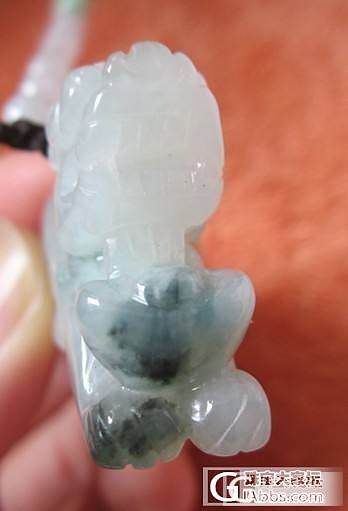 刚入了个貔貅挂件，看看怎么样？_翡翠