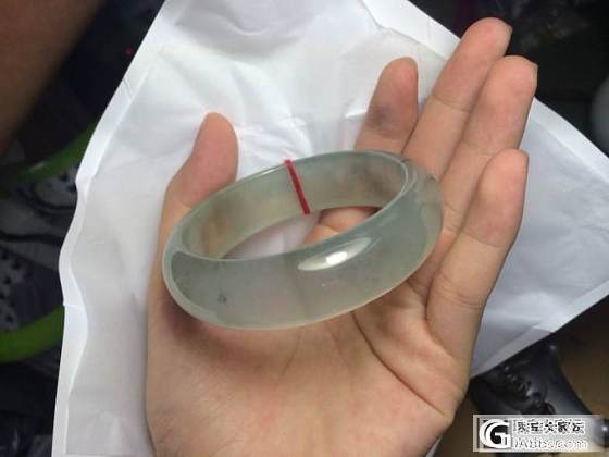 大料子，大手镯，厚19，圈口56.6_翡翠