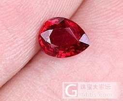 这样的红宝怎样？_刻面宝石红宝石