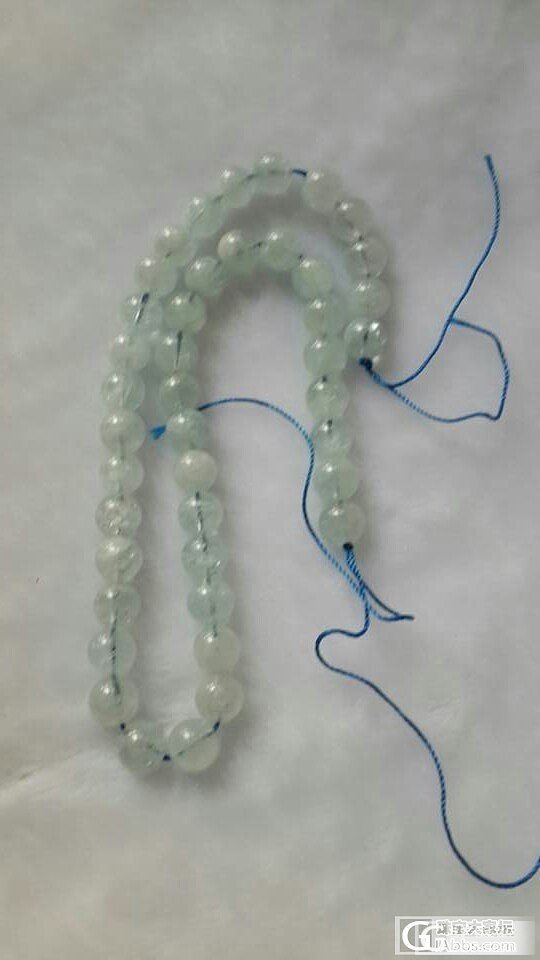水晶店阿姨说没有泡胶的巴西海蓝宝求鉴定_海蓝宝
