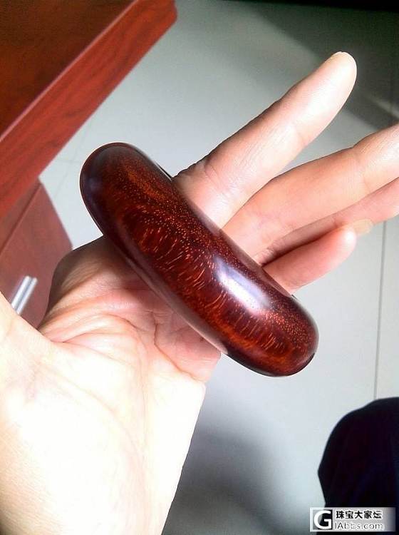 小叶大肥镯还图，八级工的手艺啊！_手镯木