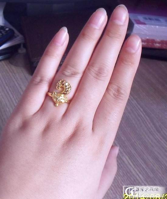 新入手的小宝贝们。_吊坠耳钉戒指金