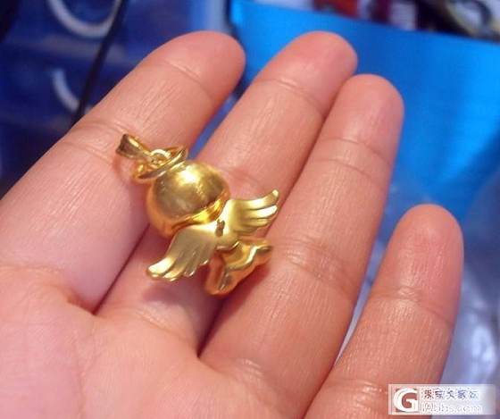 新入手的小宝贝们。_吊坠耳钉戒指金