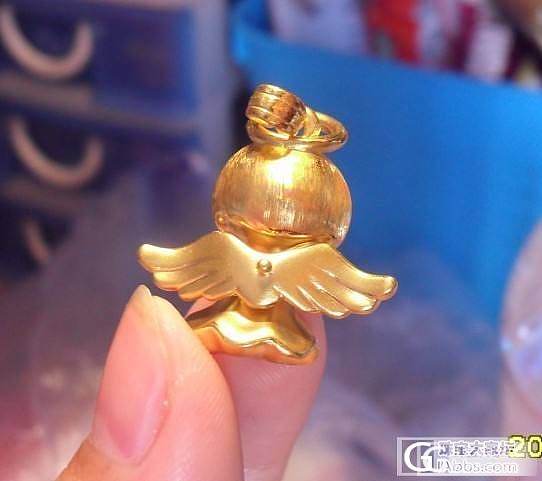新入手的小宝贝们。_吊坠耳钉戒指金