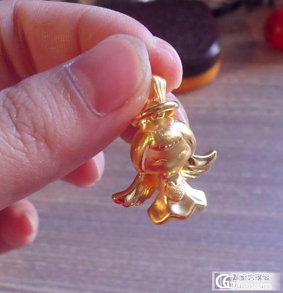 新入手的小宝贝们。_吊坠耳钉戒指金