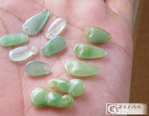 珍藏一手黄加绿葫芦福瓜辣椒_翡翠