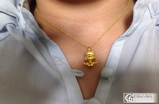 2013.10.23日福利金光圈戒指，水波项链配女王大人还图~_吊坠项链戒指金福利社