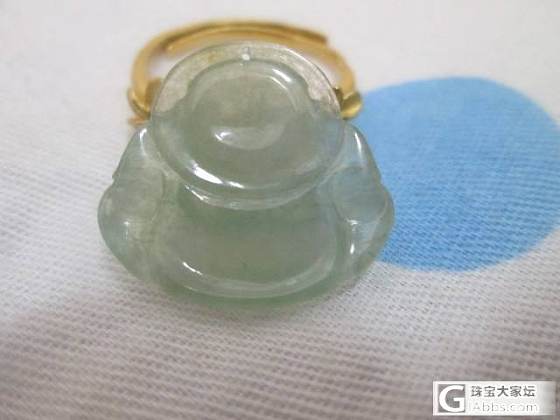 翡翠小佛100元包邮转。_翡翠