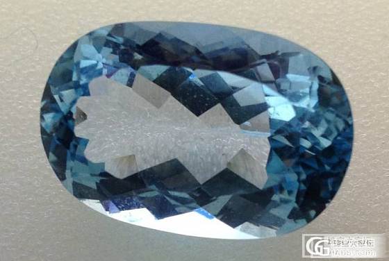 不久前买的18克拉天然托帕 大家帮忙估下价吧 看下买的值不值_刻面宝石托帕石