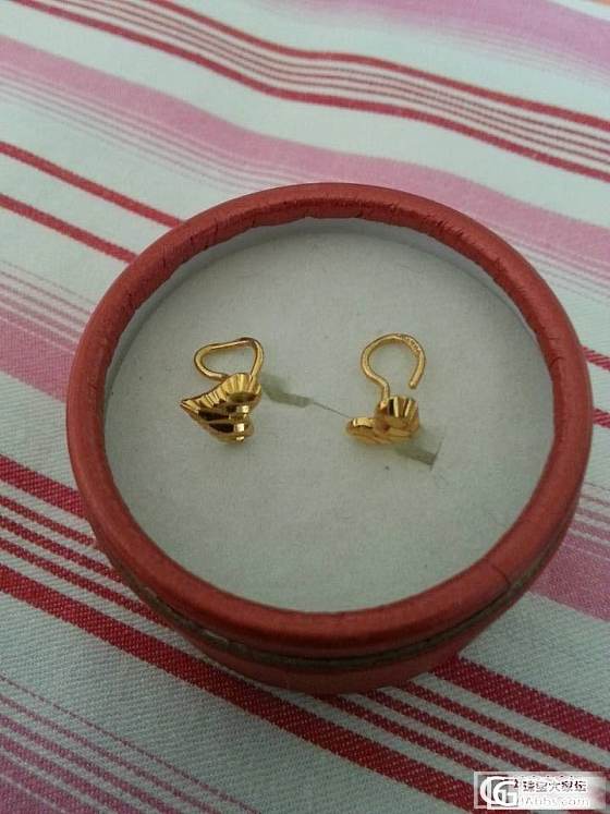发一对准备出手的耳钉..._耳钉金