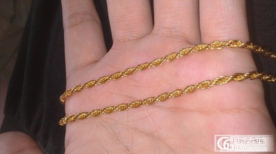 没有情人的情人节 送自己的小礼物 猜猜多少克_项链金