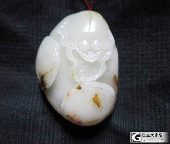 发几个白玉，碧玉的小挂坠，欢迎大家品鉴_和田玉