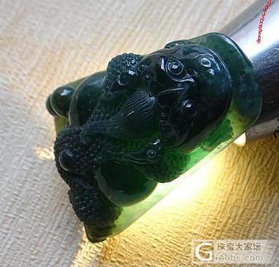 七夕特惠，特色墨翠挂件，进来看看哦_翡翠