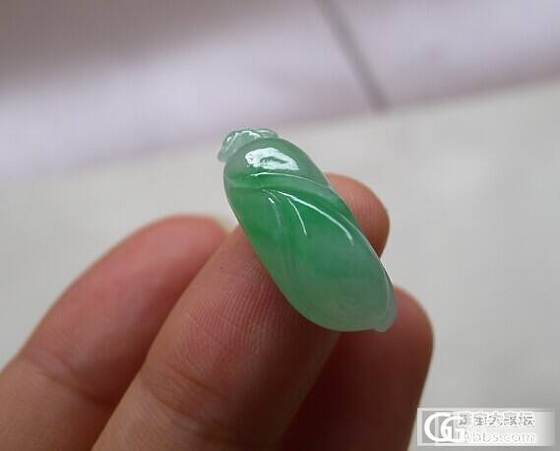 8月21祺玉翡翠新品：起光绿貔貅木那起光叶子兰花蜜蜂福豆等_翡翠
